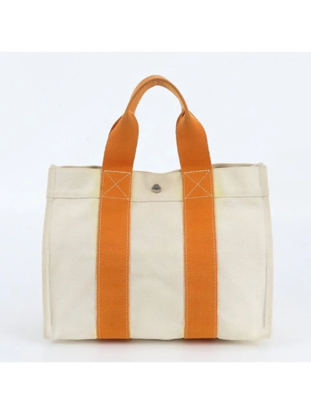 Hermes Bora PM Tote Bag Shoulder Hand Orange